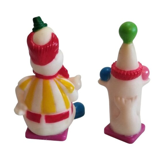 Vintage Clown & Seal Cake/CupCake Toppers-Lot Of 4 - Picture 5 of 12